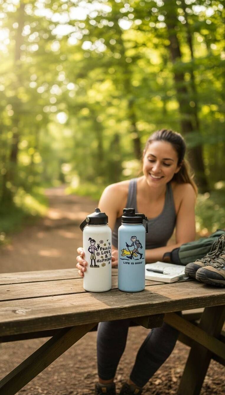 Life is Good tumblers
